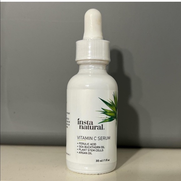 InstaNatural Skin Care Anti-Aging Vitamin C Serum with Argan Oil (1 fl oz) NEW - Picture 2 of 2